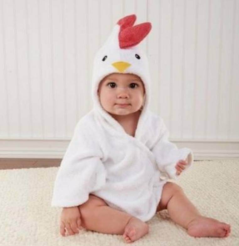 Cartoon Cute Animal Modeling Baby Bath Towels Baby Bathrobes Cotton Children's Bathrobes Baby Hooded - Dreamy-Designs Store Online