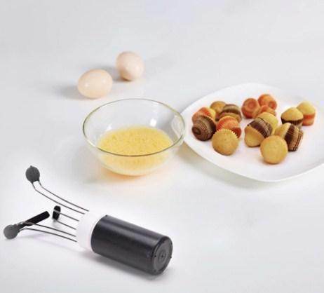 Home Use 3 Speeds Wireless Stir Crazy Mixer (Automatic Blender) / Hands Free Kitchen Utensil / Food Sauce Automatic Stirrer Blender (White and Black) - Dreamy-Designs Store Online