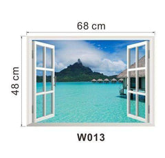 Windows View 3D Wall Stickers - Dreamy-Designs Store Online