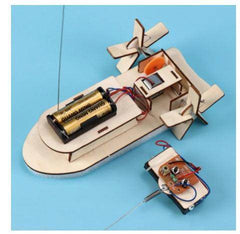DIY Electric Hovercraft Kit: STEM Toy for Ages 4+ (5-Star Difficulty) - Dreamy-Designs Store Online