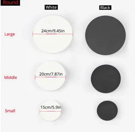 Nordic Minimalist Wall Lamp; Creative Personality Aisle Bedroom Bedside Lamp (LED; Aluminum Shade; Modern Simple Style; 8W/12W/18W; Warm/Neutral/White Light) - Dreamy-Designs Store Online