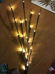 20LED Twigs Light String Decoration (75CM) / Battery-Operated / 5 Branches / Perfect for Parties, Weddings, Festivals / Indoor Decor - Dreamy-Designs Store Online