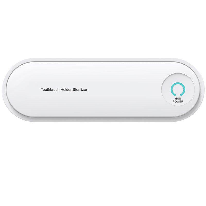 Ultraviolet Toothbrush Holder - Wall-Mounted Sterilizer & Dryer (White, 20x6x5.5cm) / UV Sanitizer for Bathroom Accessories / Eco-Friendly Cleaning Device - Dreamy-Designs Store Online
