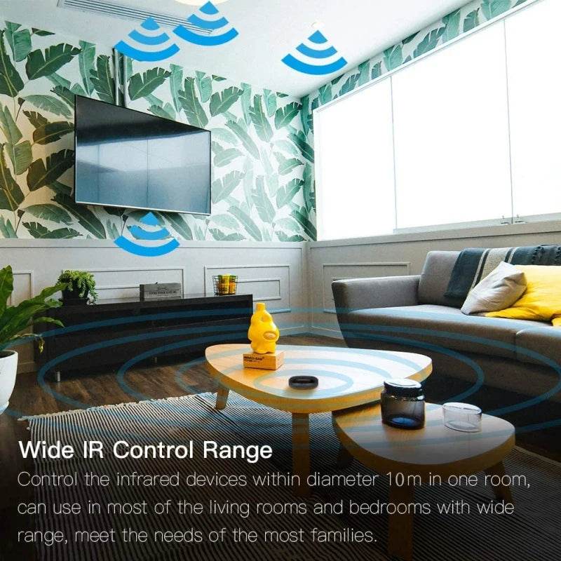 Tuya Smart WiFi Universal IR Remote Control 38KHz DIY Smart LIfe APP Voice Control for TV DVD AC with Alexa Alice Google Home - Dreamy-Designs Store Online