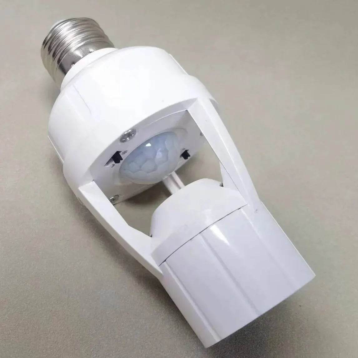 Smart Motion Sensor Light Bulb Holder E27 PIR Induction Sensor Adapter Lamp Base Converter Automatic LED Switch AC 110V 220V - Dreamy-Designs Store Online