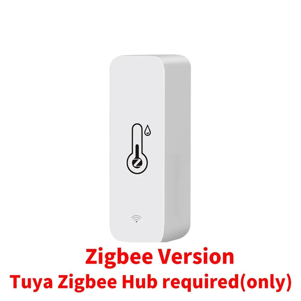Tuya WiFi Smart Temperature Humidity Sensor Indoor Hygrometer Controller Monitoring Work with Smart Speaker Alexa Google Home - Dreamy-Designs Store Online