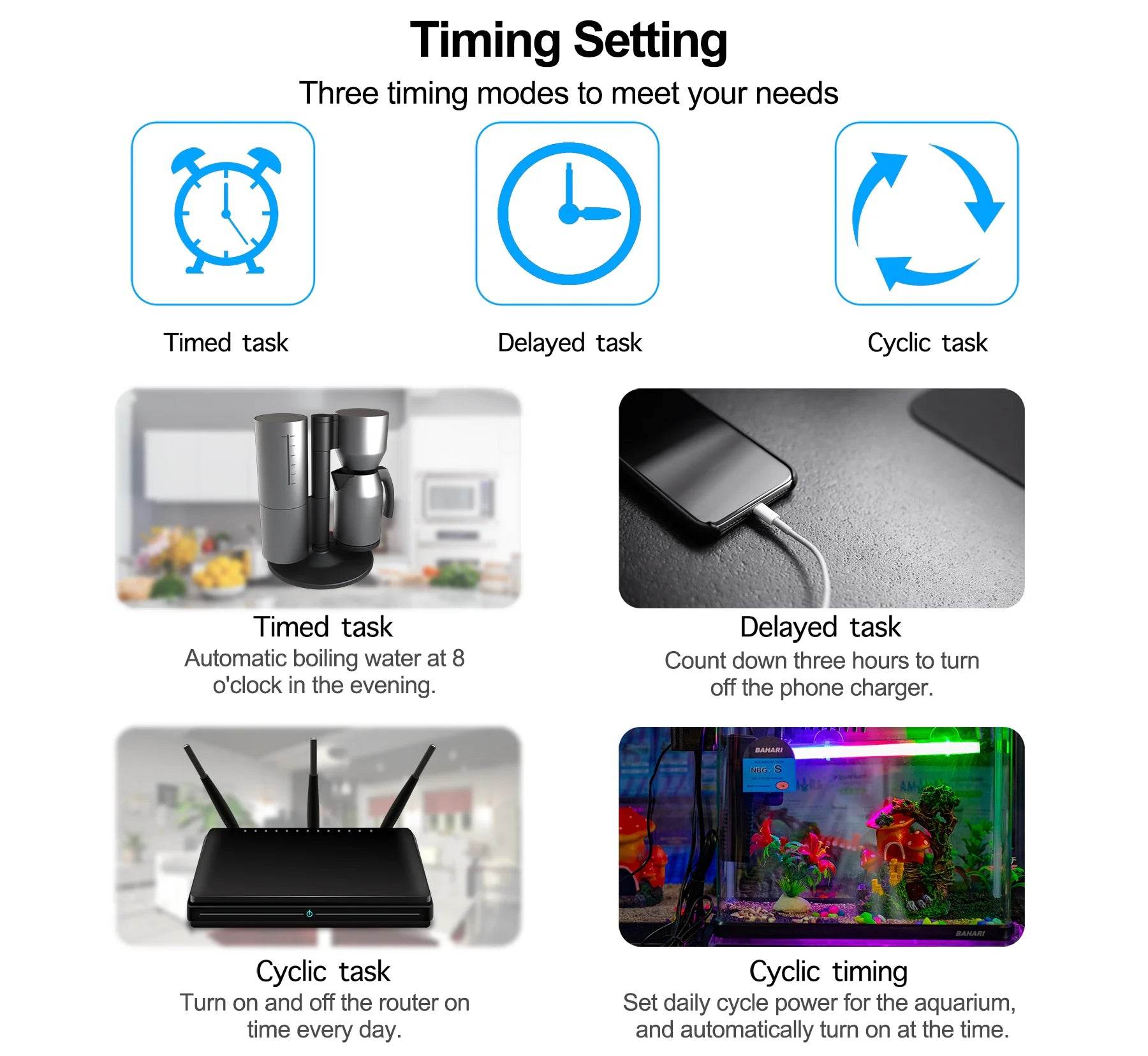 TUYA Smart Plug WiFi/Zigbee Socket EU 16A/20A With Power Monitor Timing Function Voice Control Works With Alexa GoogleHome - Dreamy-Designs Store Online