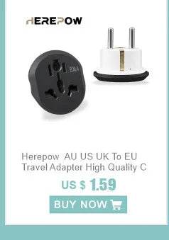 Herepow 118 Series Thailand American Standard Dual USB Wall Socket Smart Home Appliance Plug Adapter Type-c 3.1A Fast Charging - Dreamy-Designs Store Online
