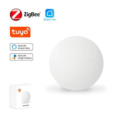 Tuya ZigBee Wireless Scene Switch Push Button Automation Scenario Controller Battery Powered Intelligent Linkage Tuya Devices - Dreamy-Designs Store Online
