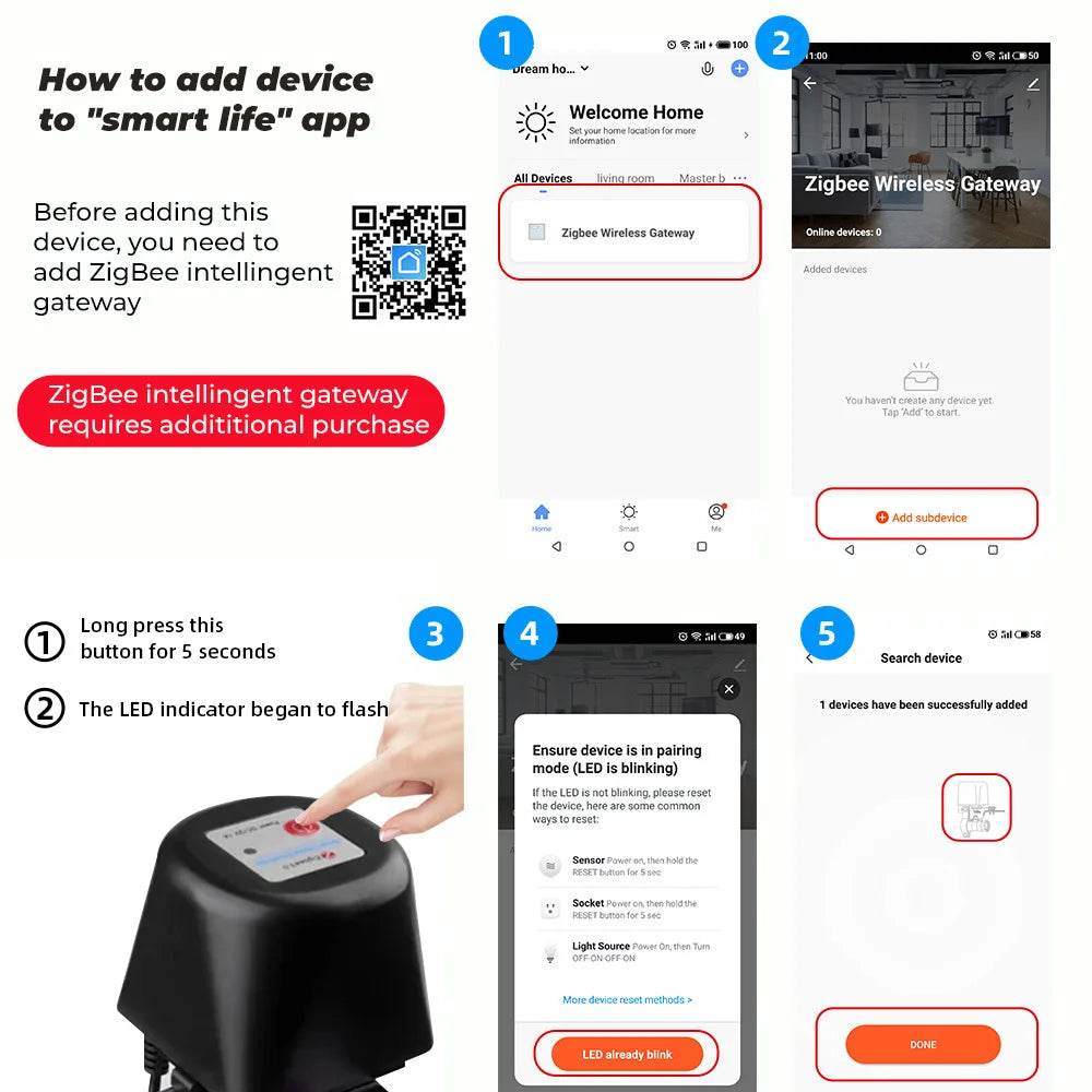 Tuya WiFi/Zigbee Water Valve Gas Shutoff Controller Support Alexa Google Assistant Smart Wireless Remote Control Smart Life App - Dreamy-Designs Store Online