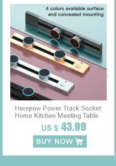 Herepow 118 Series Thailand American Standard Dual USB Wall Socket Smart Home Appliance Plug Adapter Type-c 3.1A Fast Charging - Dreamy-Designs Store Online