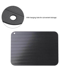 Metal Aluminum Fast Safe Food Meat Defrosting Thawing Tray Plate Home Kitchen Gadget - Dreamy-Designs Store Online