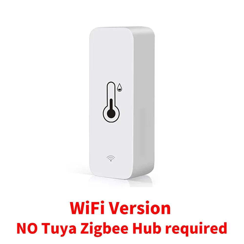 Tuya WiFi Smart Temperature Humidity Sensor Indoor Hygrometer Controller Monitoring Work with Smart Speaker Alexa Google Home - Dreamy-Designs Store Online