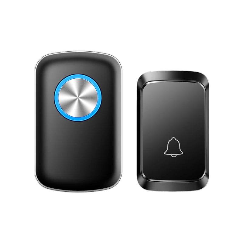 Smart Wireless Doorbell Family Door Bell Chime Kit 300M/1000Ft Long Distance 60 Songs Intelligent Doorbell Kit US EU Plug - Dreamy-Designs Store Online