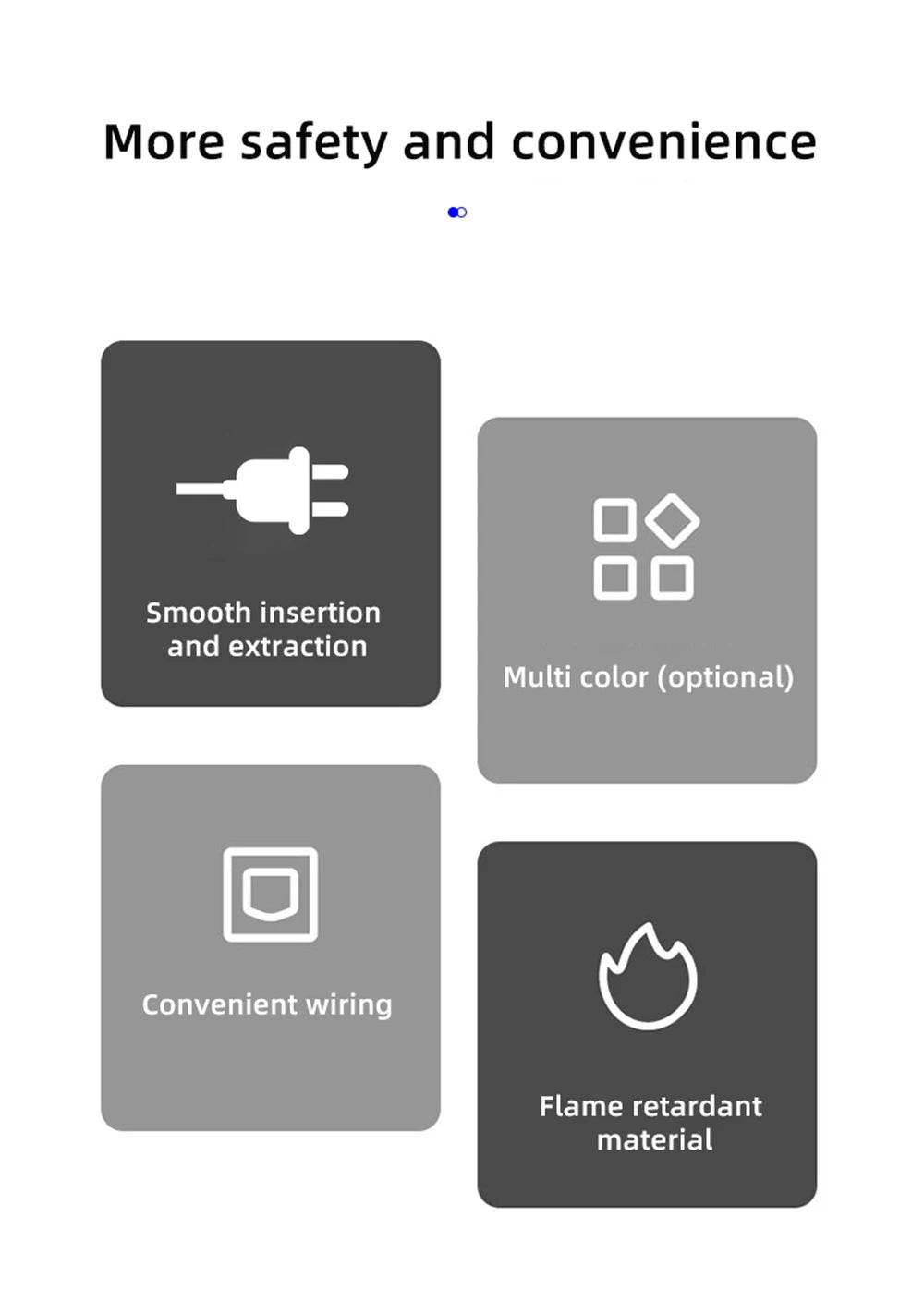 Herepow 118 Series Thailand American Standard Dual USB Wall Socket Smart Home Appliance Plug Adapter Type-c 3.1A Fast Charging - Dreamy-Designs Store Online