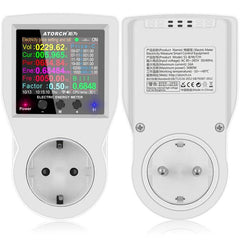 AC220V 110V 16A Tuya WIFI Smart Socket Digital Wattmeter EU Plug Electricity Consumption Power Kwh US AU FR Power Energy Meter - Dreamy-Designs Store Online