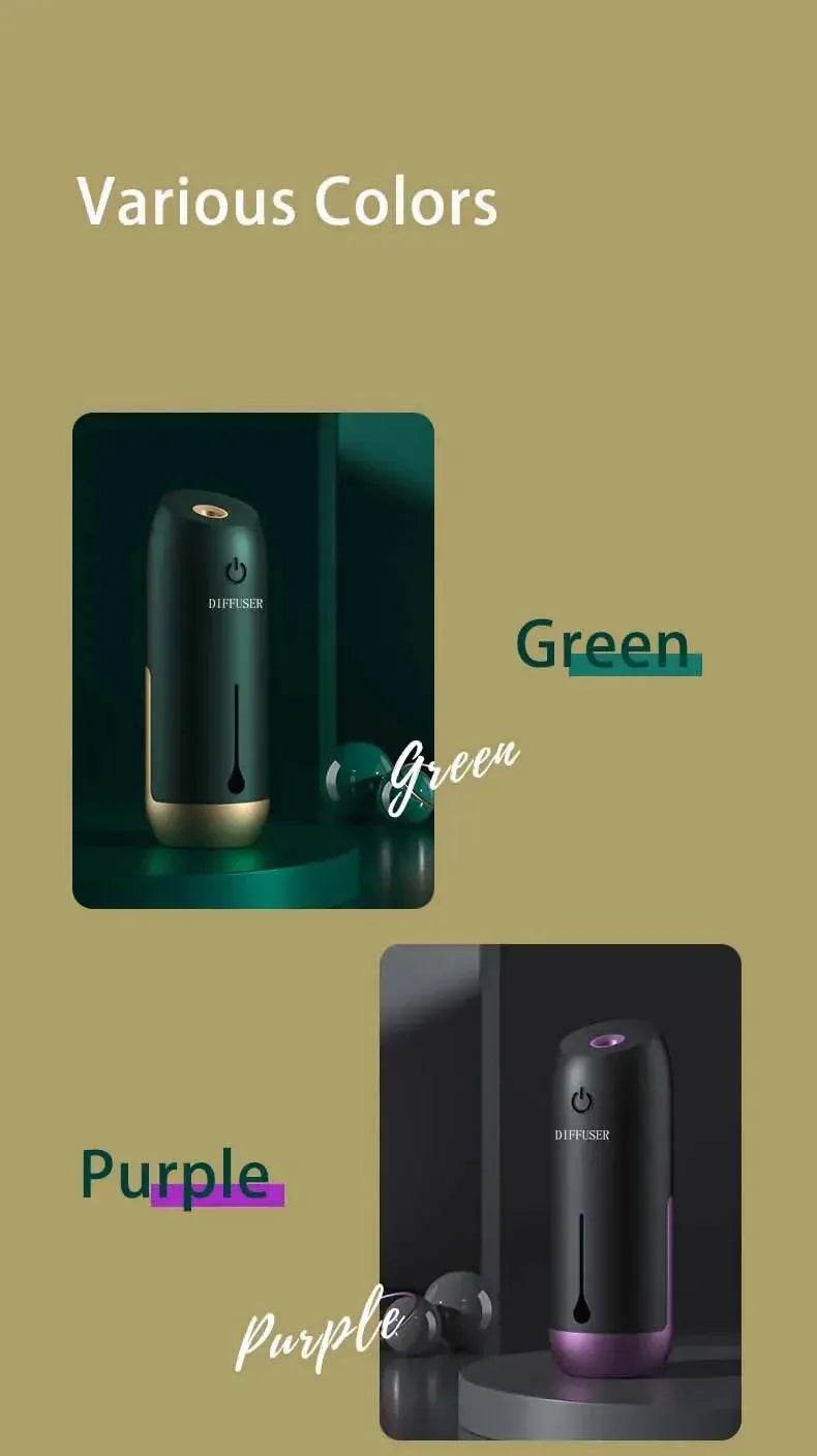 Portable Air Purifiers for Home Fragrance Oil Smart Aroma Diffuser Car Air Freshener 3 Modes Wall-Mounted Perfume Mist Maker - Dreamy-Designs Store Online