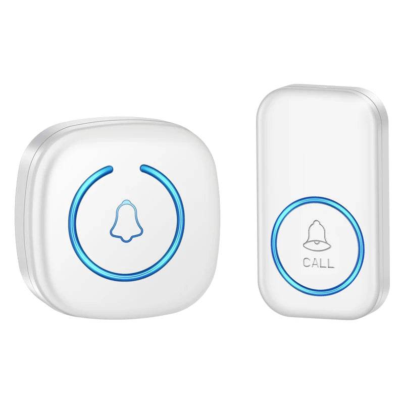 Wireless Doorbell Intelligent Welcome Door Bell 300M/984 FT Remote 60 Songs Melodies Home Smart Doorbell US EU Plug Optional - Dreamy-Designs Store Online
