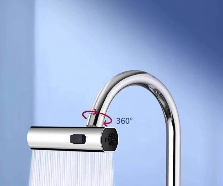 New Kitchen Waterfall Three-mode Universal Swivel Extension Faucet Splash-proof Nozzle Sink Multi-function - Dreamy-Designs Store Online