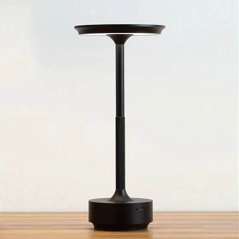 Wierless Simple Charging LED Desk Lamp restaurant Bar Table Lamp Dimming Atmosphere Retro Portable Charging Touch USB Read Lamp - Dreamy-Designs Store Online