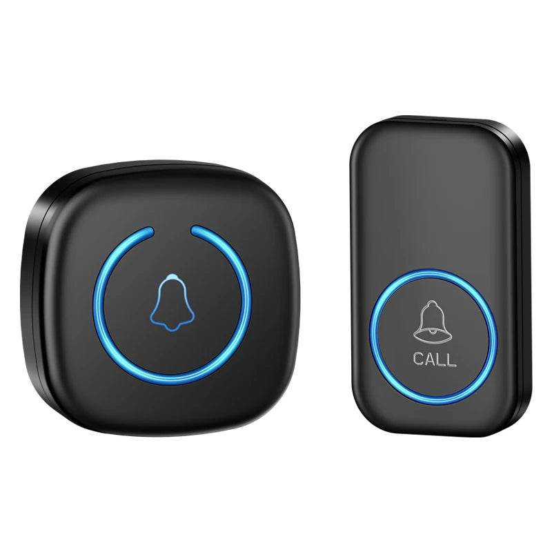 Wireless Doorbell Intelligent Welcome Door Bell 300M/984 FT Remote 60 Songs Melodies Home Smart Doorbell US EU Plug Optional - Dreamy-Designs Store Online