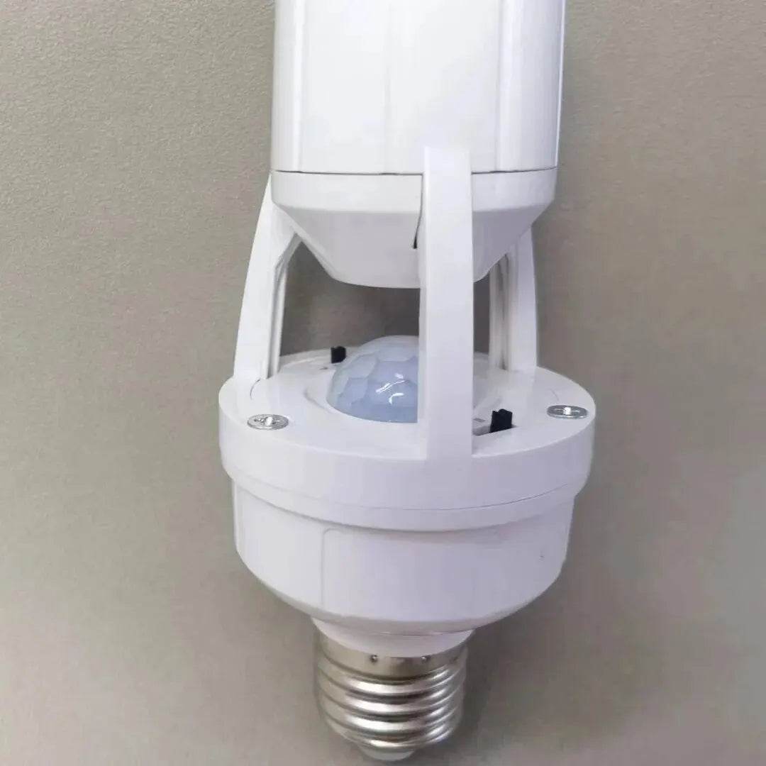 Smart Motion Sensor Light Bulb Holder E27 PIR Induction Sensor Adapter Lamp Base Converter Automatic LED Switch AC 110V 220V - Dreamy-Designs Store Online