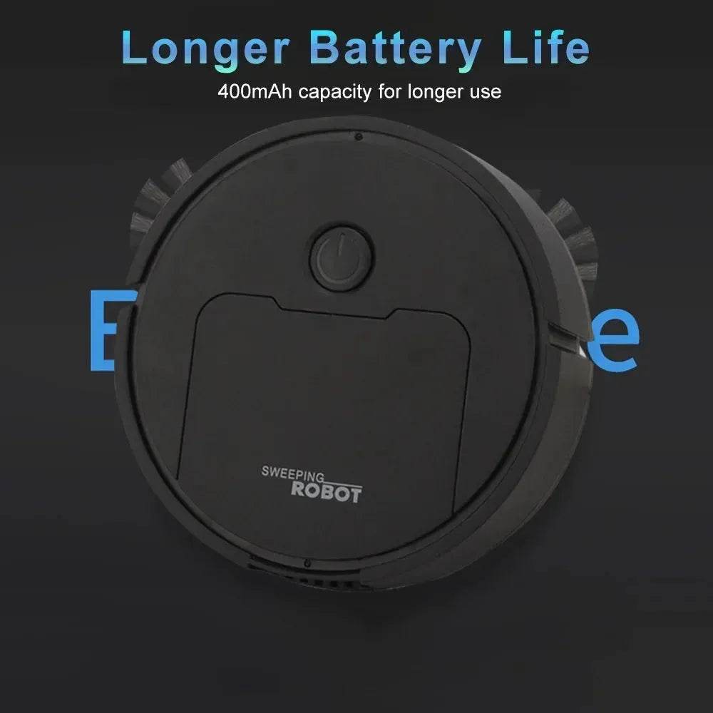 Fully Automatic Mini Robot Vacuum (Sweep/Mop/Suction) - Intelligent 3-in-1 Cleaning Machine - Household Helper for Easy Floor Maintenance - Dreamy-Designs Store Online