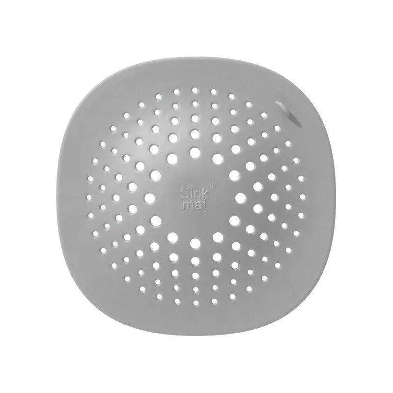 Silicone Hair Catcher (15cm) "Bathroom Sink Strainer; Kitchen Drain Filter; Shower Outfall Protector" (TPR Material / Easy Clean / Flexible) - Dreamy-Designs Store Online