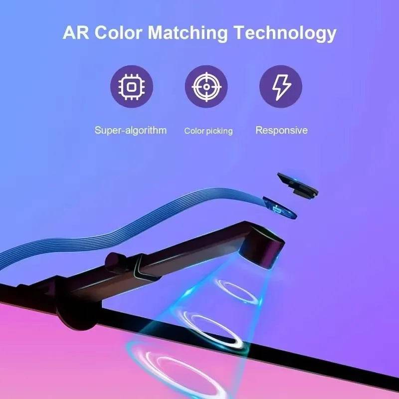 PC/TV Led Backlight RGBIC LED Strip Light with Color Picking Sensor App Control Music Sync Smart RGB Light for Gaming Atmosphere - Dreamy-Designs Store Online
