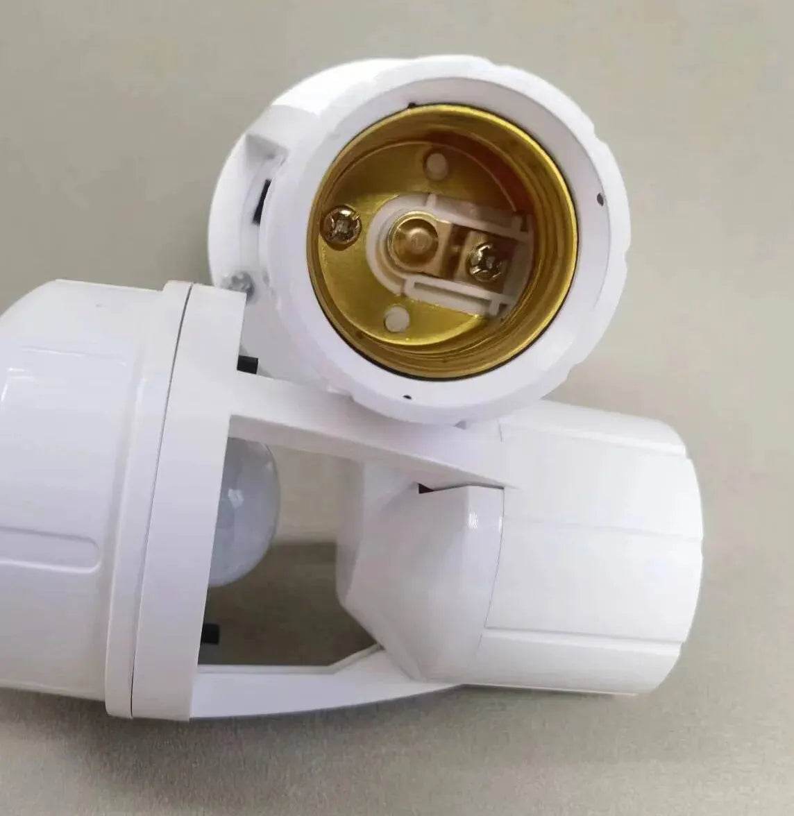 Smart Motion Sensor Light Bulb Holder E27 PIR Induction Sensor Adapter Lamp Base Converter Automatic LED Switch AC 110V 220V - Dreamy-Designs Store Online