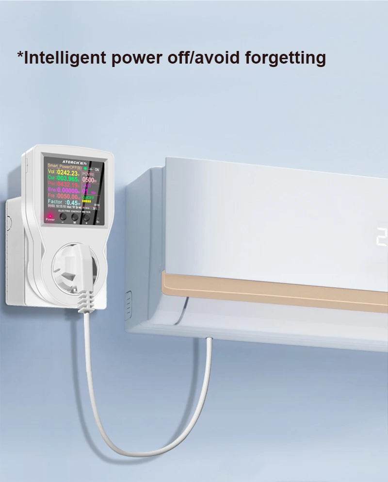 AC220V 110V 16A Tuya WIFI Smart Socket Digital Wattmeter EU Plug Electricity Consumption Power Kwh US AU FR Power Energy Meter - Dreamy-Designs Store Online