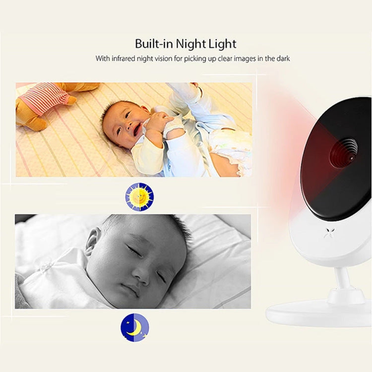 HD Baby Monitor: 300m Range, 2-Way Audio (2.4" Screen) - Dreamy-Designs Store Online
