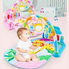 Baby Gymnastic Rack Music Piano: 5-in-1 Developmental Toy - Dreamy-Designs Store Online
