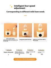 Electric Automatic Constant Temperature Milk Shaker (Rechargeable) - Perfect for Infants 0-2 Years Old / Touch Operation / PP Material / Light Tone Options - Dreamy-Designs Store Online